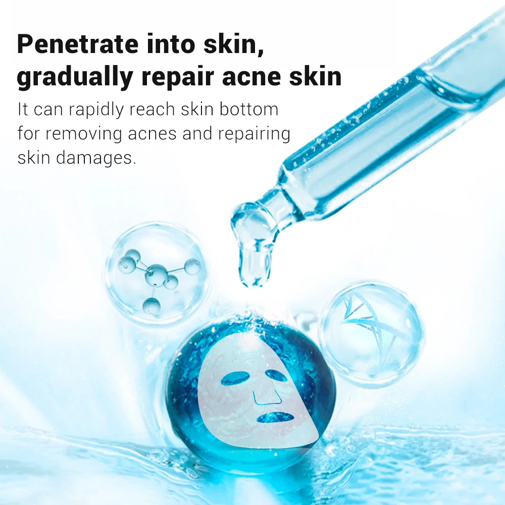 

Rose Hyrating Serum Face Sheet Mask Anti Aging Whitening Moisturing Skin Care Facial Mask Cream Essential