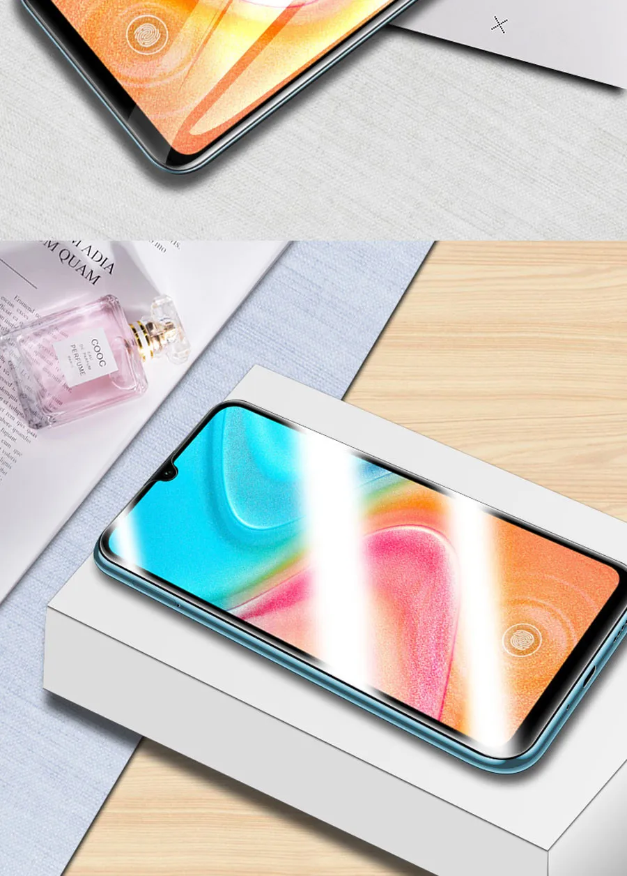9H Protective Glass on the For Huawei Honor 20 10 9 8 Lite Screen Protector For Honor 9X 8X V20 V10 V9 Tempered Glass Film