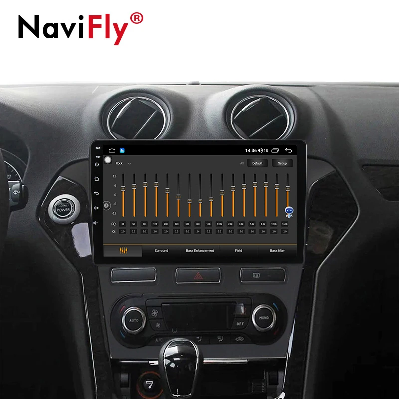 Новый Android 10 0 мультимедийный автомобильный радиоплеер для Ford Mondeo 4 2010 - 2014 GPS