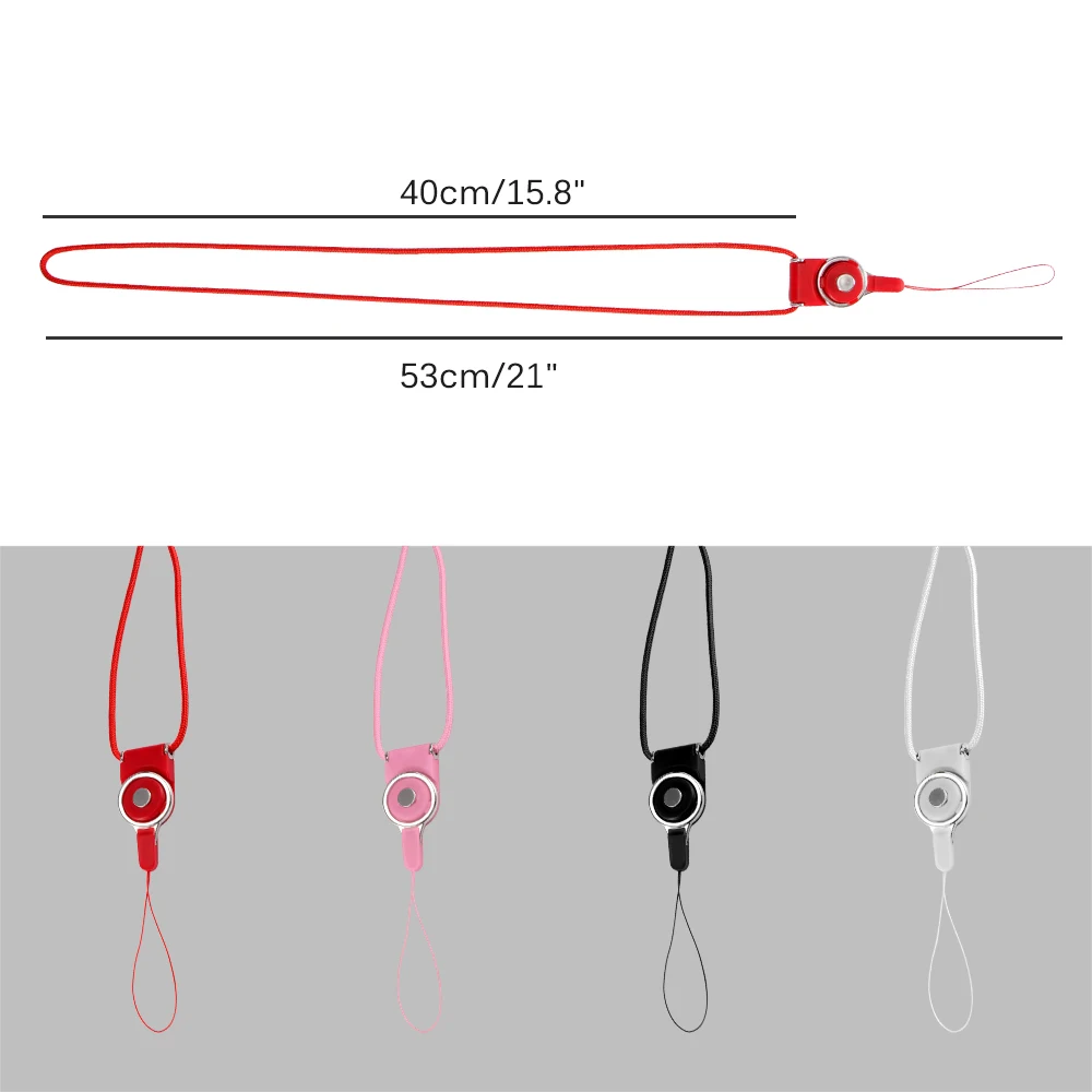 

Cell Mobile Phone Camera Neck Lanyard Detachable Multifunction Strap ID Card Key Ring Holder DIY Mobile Phone Lanyard strap