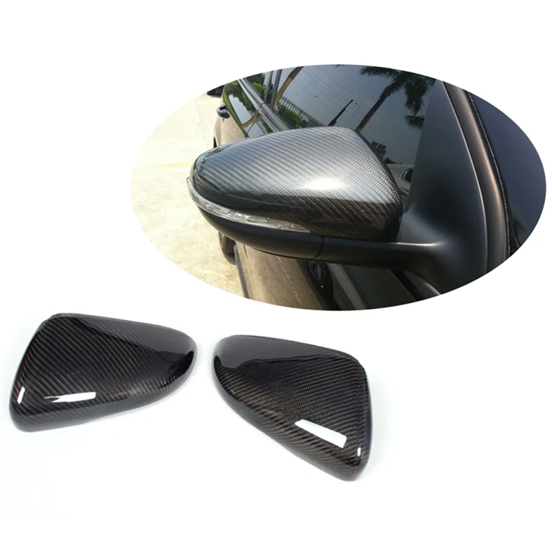 Колпачки для автомобильного зеркала из углеродного волокна Golf 6 VI MK6 &amp GTI 2010-2013 2