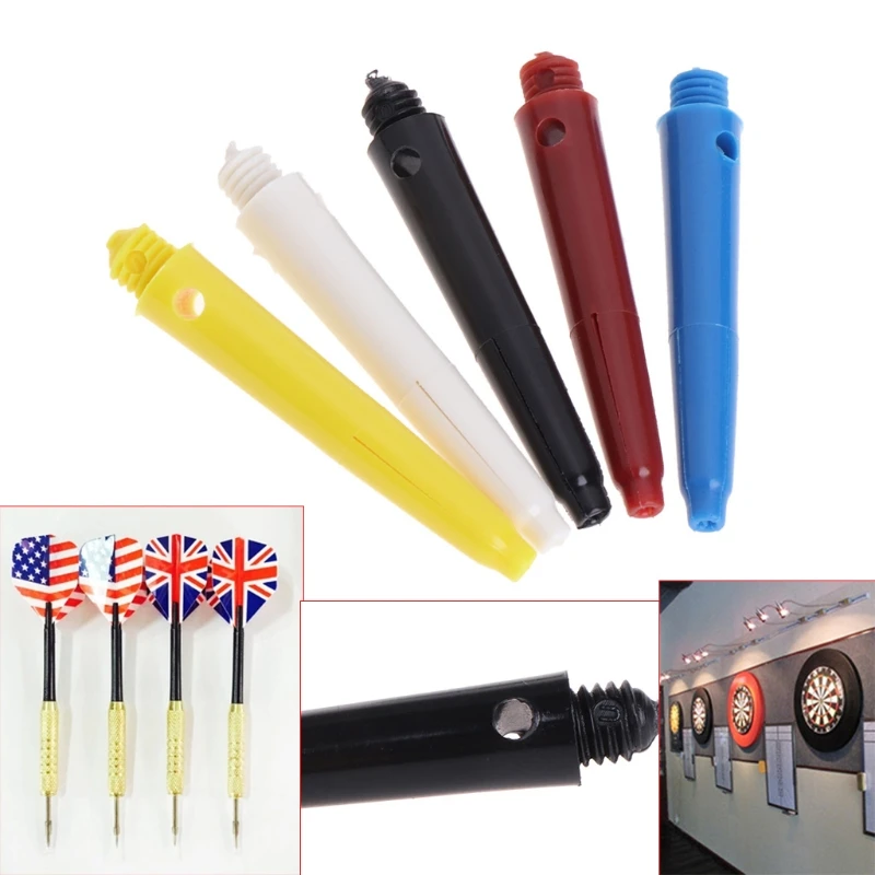 

12 шт. пластиковые нейлоновые винты Дротика короткие Дротика s Stems Замена 4 см 2BA стержень