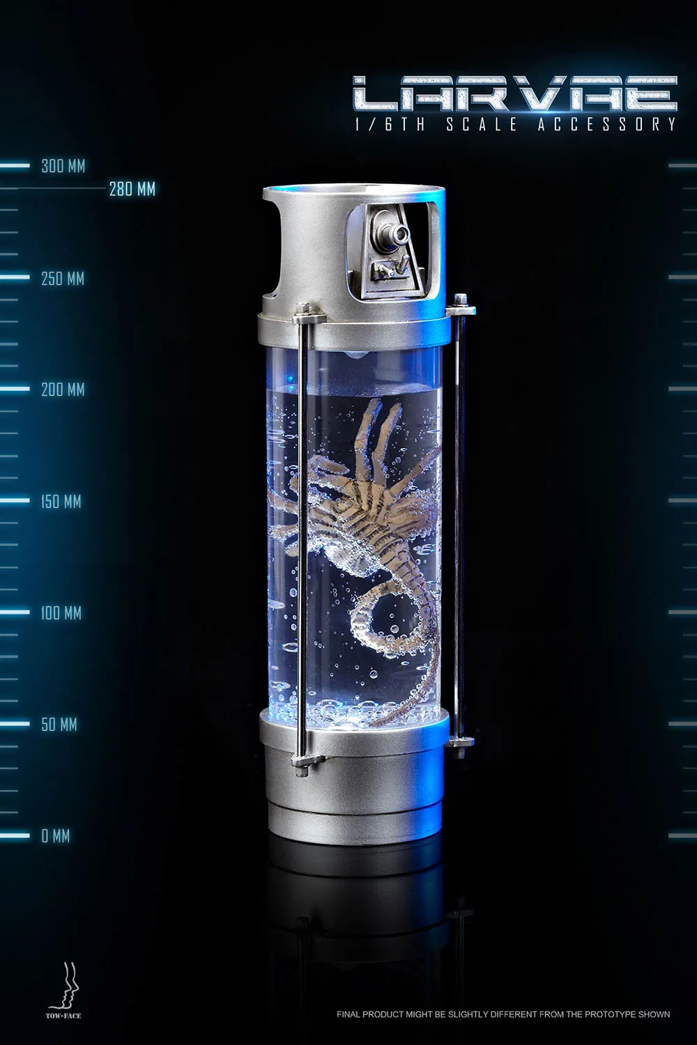 

1/6 Parasite Larva Culture Tank Soldier Figure Model for 12'' Action Figure Body Toys TWO FACE TF002 Accessories