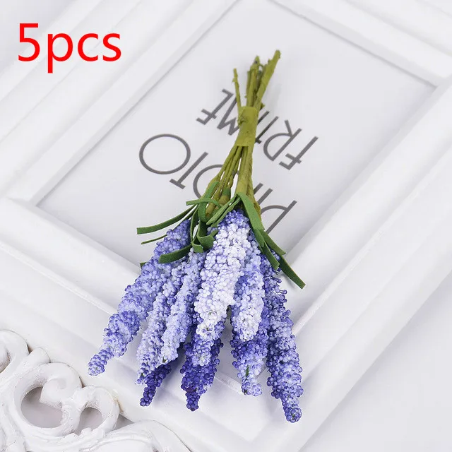 SUEF 5/10 diy букет ручной работы материал опт ПЭ копченая Примула гиацинт имитация букет ручной работы декоративные цветы@ 6 - Цвет: A