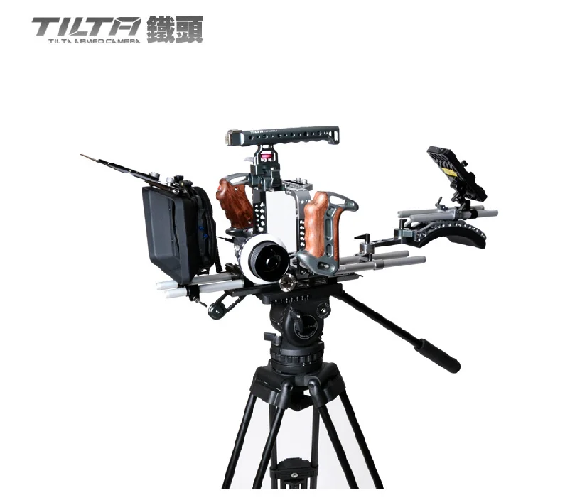 Tilta установка для фотосъемки BMCC Pro комплект камера BlackMagic клетка/A B фоллоу фокус/4*4