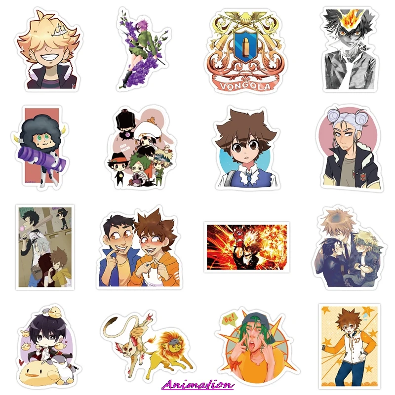 10/30/50 шт. аниме наклейки HITMAN REBORN граффити наклейка для автомобилей мотоциклов