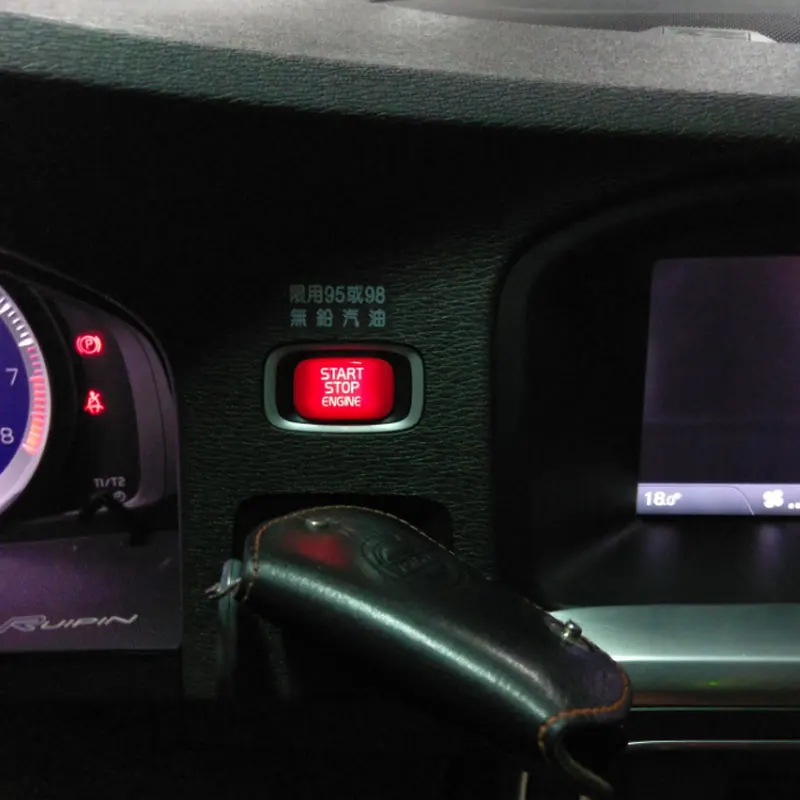 Сменный Чехол Стайлинг автомобиля кнопка запуска двигателя стоп переключатель