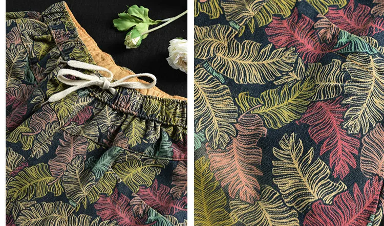 Max LuLu осенние модные корейские стильные женские готические уличные женские эластичные шаровары с цветочным принтом женская Повседневная Свободная брюки