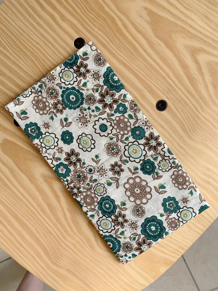 Ткань из 100% хлопка с цветочным дизайном одежда кукла для скрапбукинга домашний