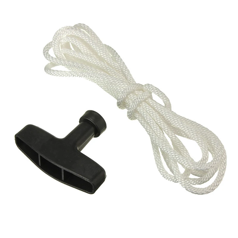 

New 1.2m Universal Generator Starter Handle Without Cover Pull Cord Line Rope E7CA