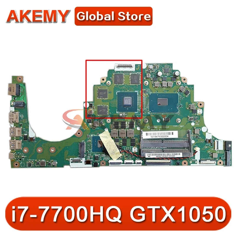 

For Acer aspire VX5-591 VX5-591G laptop motherboard C5PM2 LA-E361P NB.GM211.001 motherboard i7-7700HQ GTX1050 Mainboard