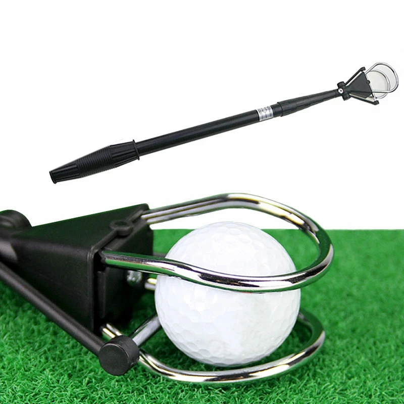 

Stainless Telescopic Extendable Golf Ball Retriever Pick Up Grabber Claw Sucker Tool