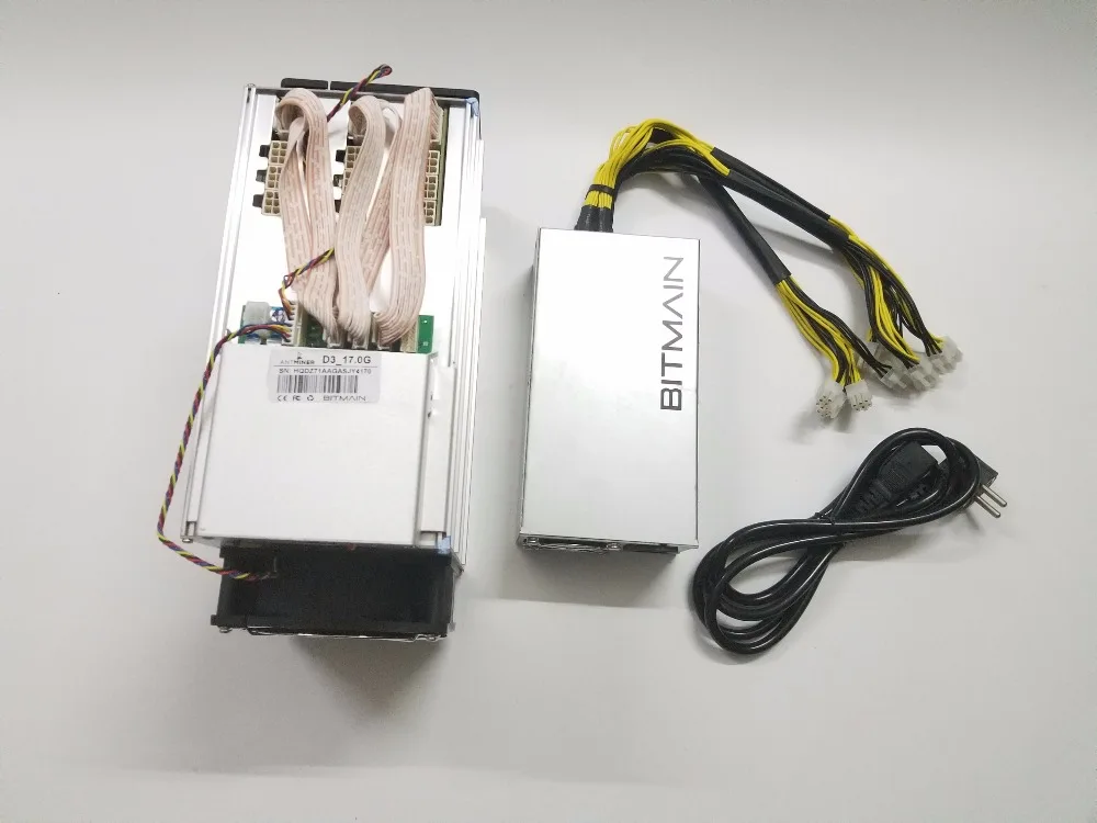 Майнер DASH Miner BITMAIN Antminer D3 17GH/s с APW7 1800 Вт Asic X11 can mine и BTC Coin | Инструменты