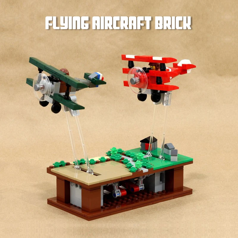

Moc Building Blocks Electric Flying Aircraft Brick Kid Gift Toys And Educational Toys For Children 394PCS