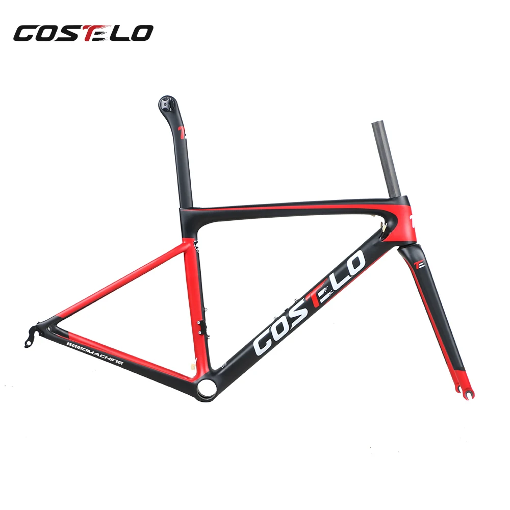 790g диск Costelo Speedmachine 2 0 ульсветильник Кая углеродная рама для дорожного велосипеда
