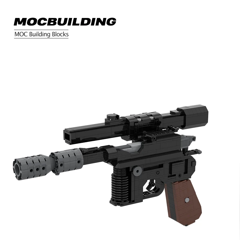 Строительные блоки для сборки игрушечного пистолета ударная волна MOC DL-44 |