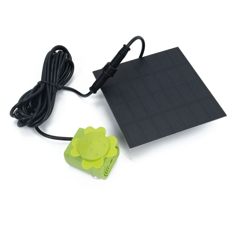 

652A Petal Shape Solar Floating Water Fountain for Home Outdoor Decoration Pool Pond