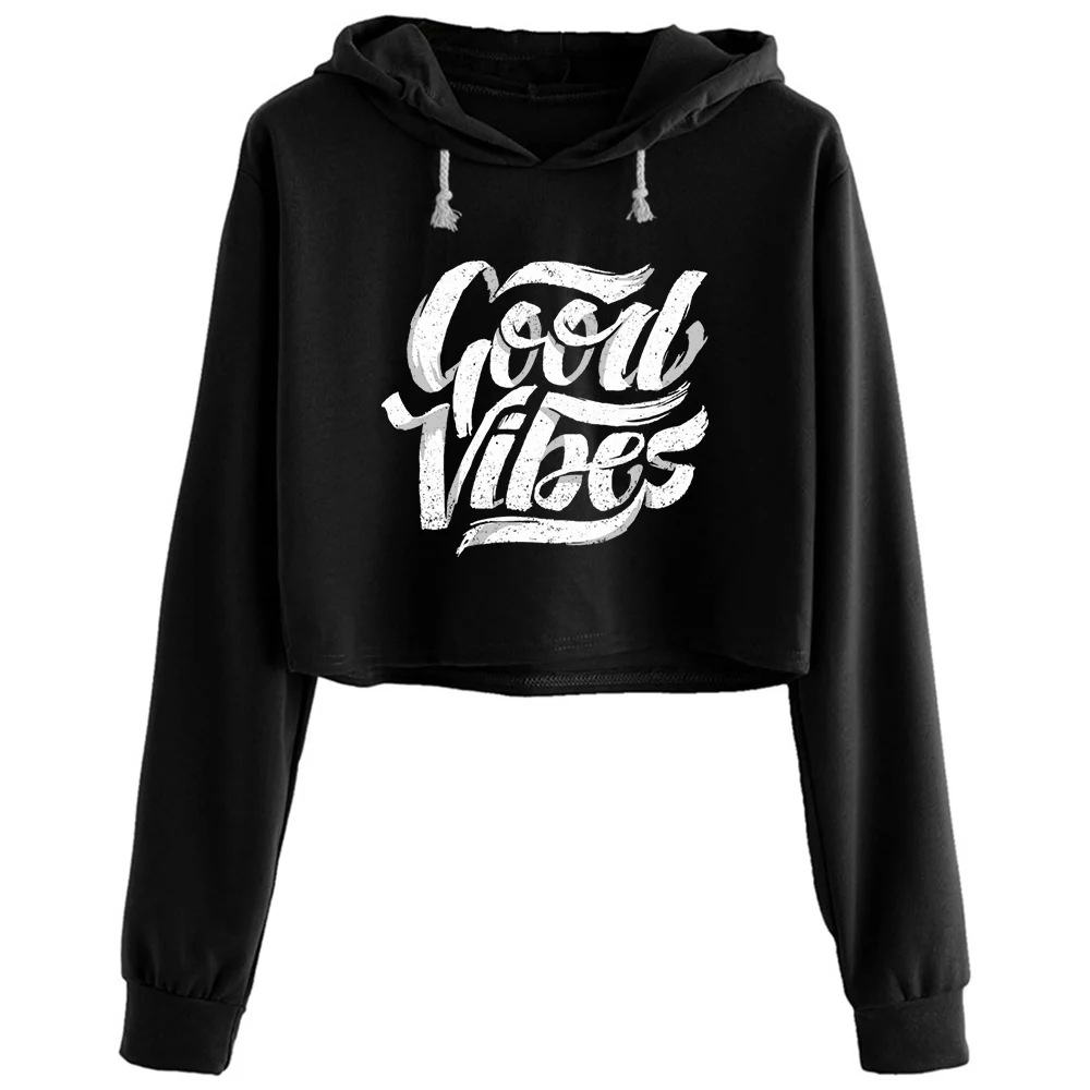 

Худи женское с надписью «Good Vibes»