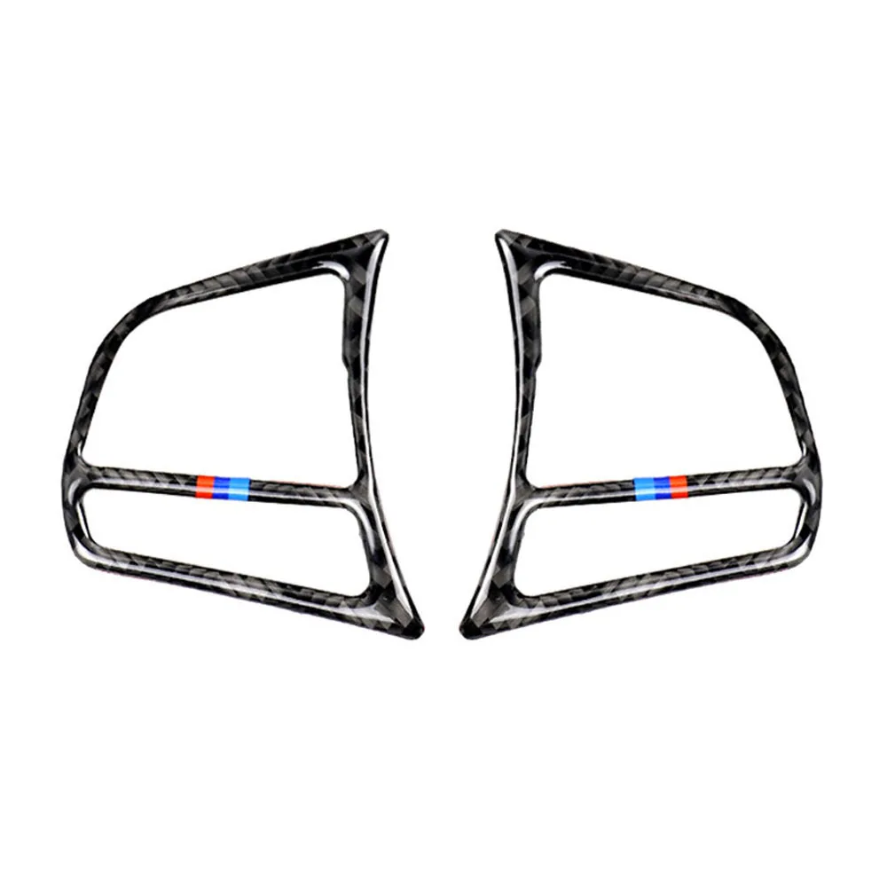 Наклейка на руль для BMW 1/2/3/4 серии 3GT F20 F21 F30 F32 F34 1 пара автомобильные аксессуары