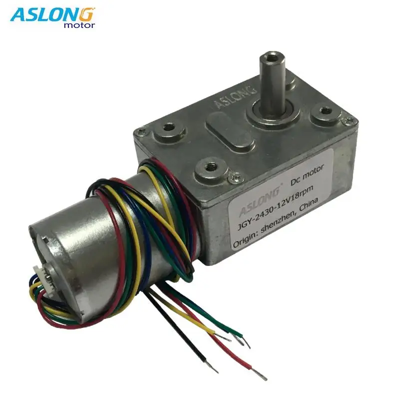 

ASLOGN JGY-2430 бесщеточный двигатель постоянного тока с червячным редуктором