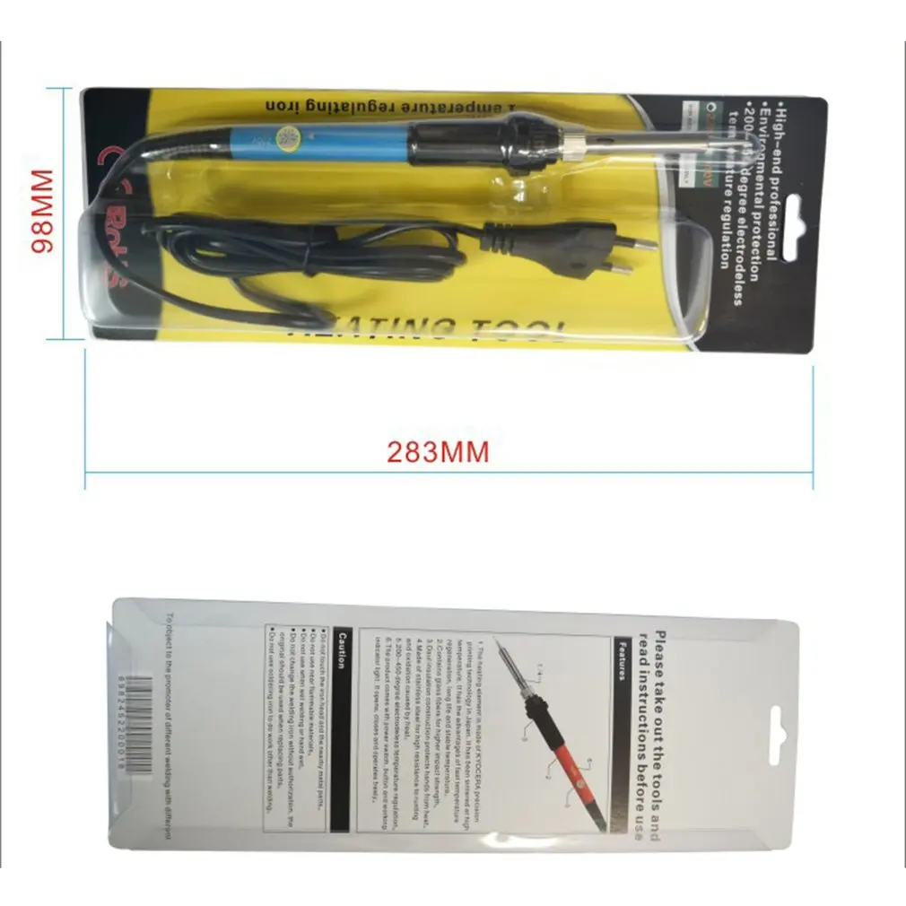 60W 110V 220V Electrical Soldering Iron Hand Welding Repair Tools Adjustable Temperature tools | Инструменты