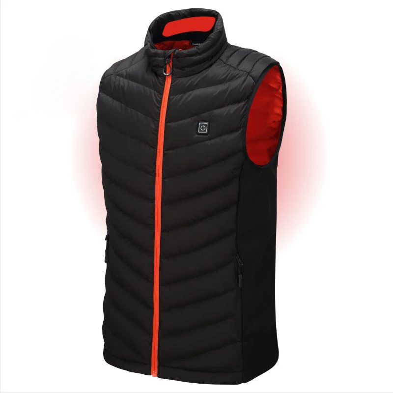 Новый Зимний USB инфракрасный тепловой жилет куртка электрическая тепловая