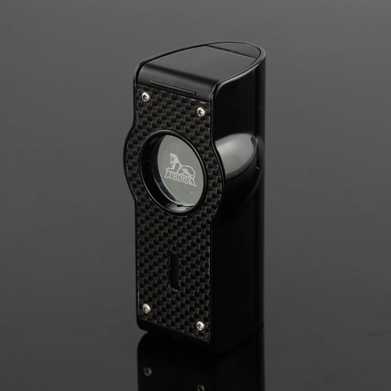 LUBINSKI Бутановая газовая зажигалка портативная металлическая ветрозащитная