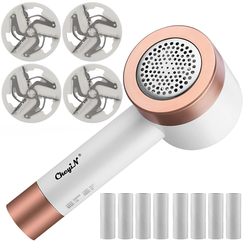 

Electric Lint Remover Portable Clothes Sweater Curtains Fuzz Fabric Shaver USB Rechargeable Pill Remover Lint Pellet Cut Machine