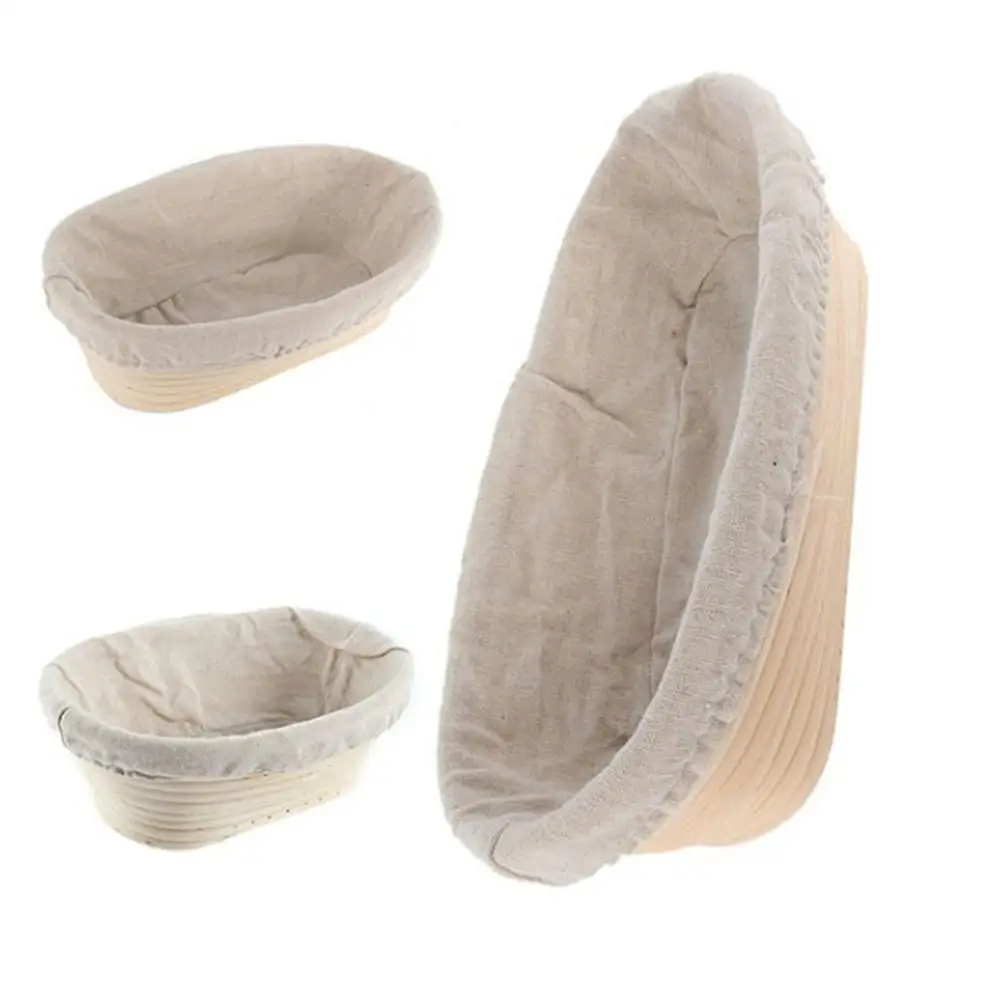 MeterMall выпекающая сухая корзина овальной формы из ротанга баннетон для хлеба