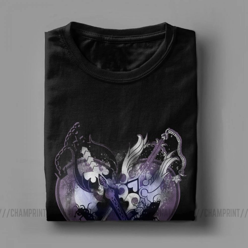 Kingdom Hearts T-Shirt Men Oathkeepeer And Oblivion Videogame Short Sleeve Novelty Tees Crewneck 100% Cotton Clothes 6XL T Shirt | Мужская