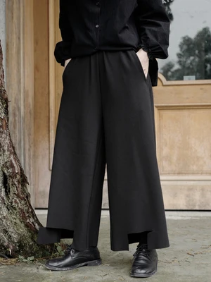 Домашние небольшие дизайнерские повседневные женские брюки Yamamoto с