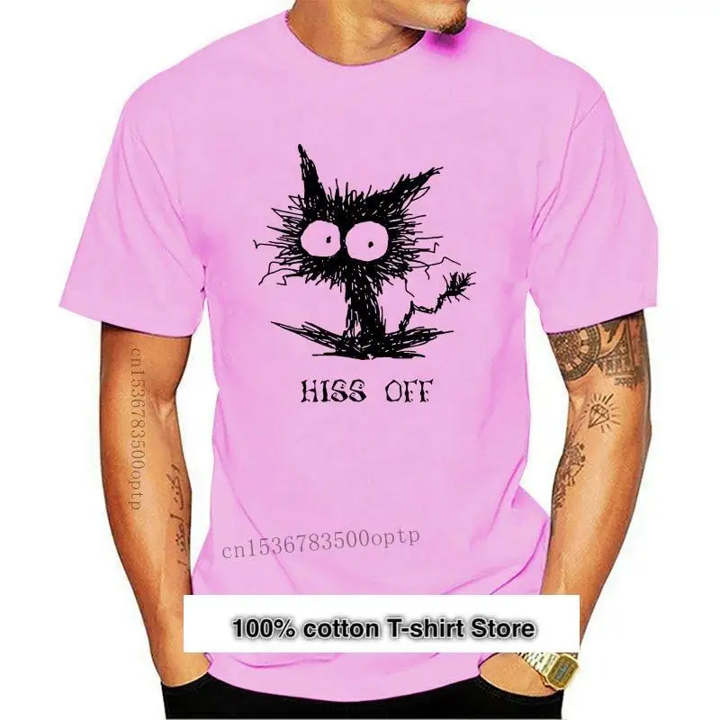 

Disfraz divertido de gato negro para Halloween, camiseta blanca para S-3Xl, ropa al aire libre, nuevo