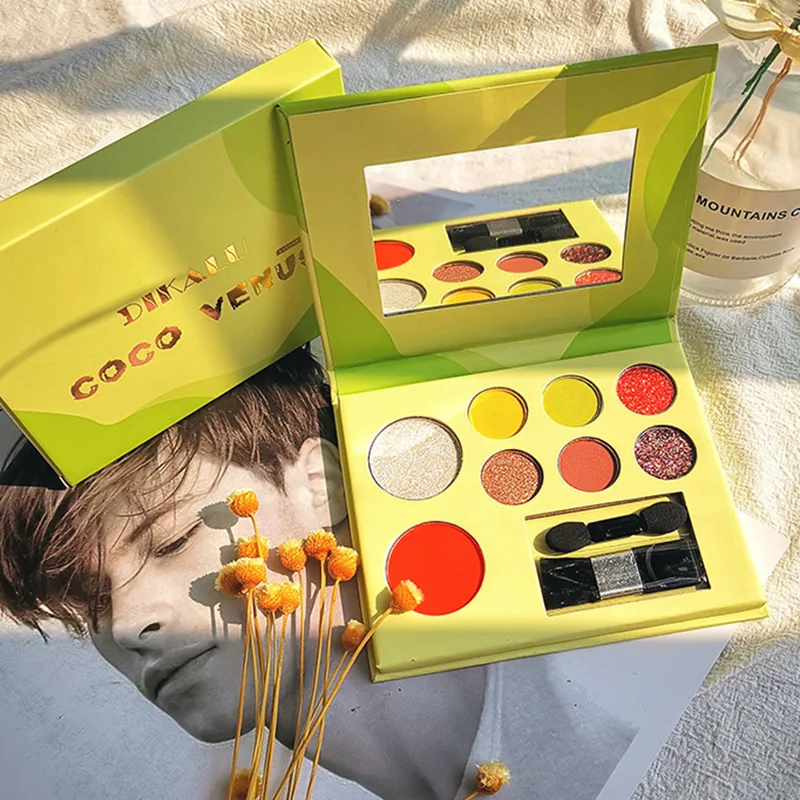 15 цветов авокадо матовая Палетка Камуфляж для лица консилер трехмерный контур