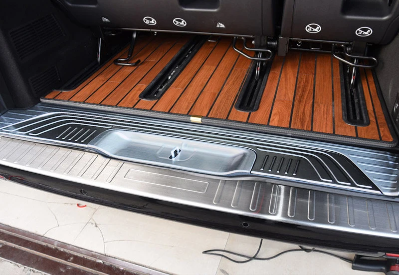 

Автомобильные товары, подходят для Mercedes Benz Vito W447 2014-2020, аксессуары, протектор заднего бампера, защитная пластина, 4 шт., Внешние детали