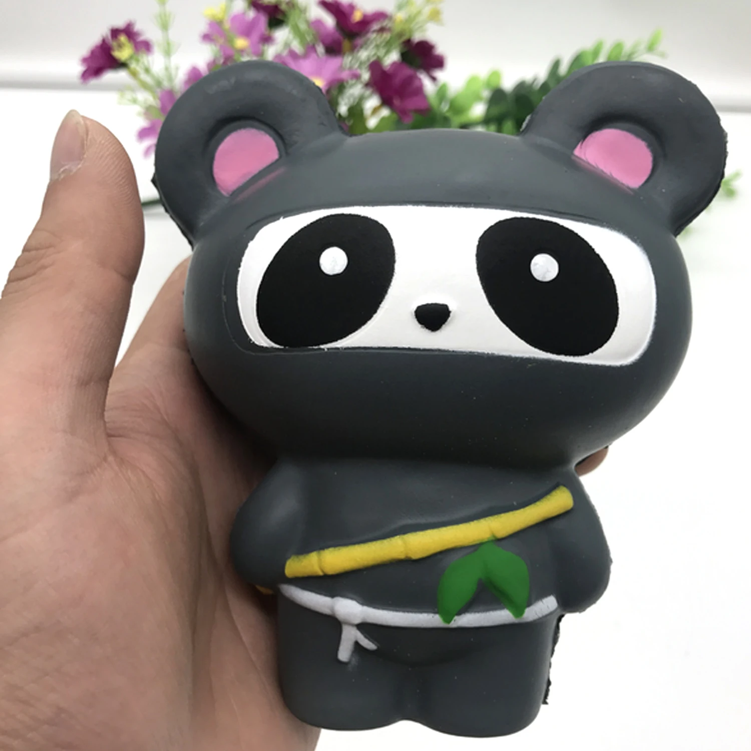 Мягкие милые сжимаемые игрушки-ниндзя Jumbo имитация сдавливания медленно