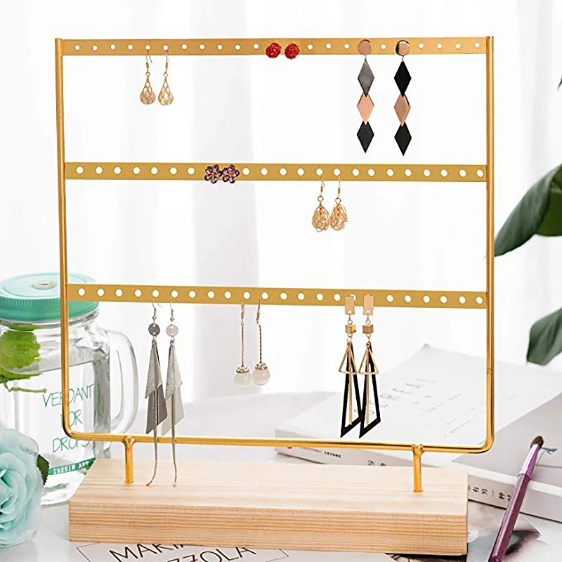 Серьги держатель 3-х уровневая стержня уха серьги Стенд ювелирных изделий