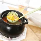 Мульти-Функция 2-в-1 ложка Сито горячий горшок скимминга каша ложки с длинной ручкой ложка, кухонная посуда половник-дуршлаг