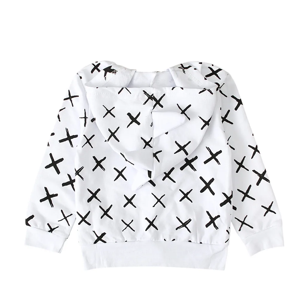 Толстовки с капюшоном для маленьких мальчиков Блузка Топы 3D принтом