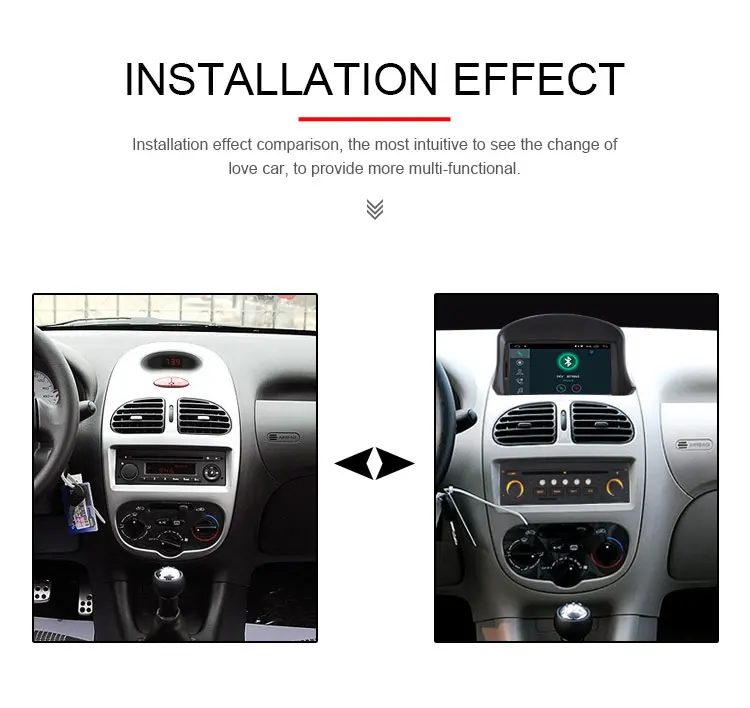 Topsna Android 10 1 Din автомобильный dvd-плеер для peugeot 206 206CC 2007- gps Navi автомобильный радио мультимедиа wifi стерео головное устройство аудио