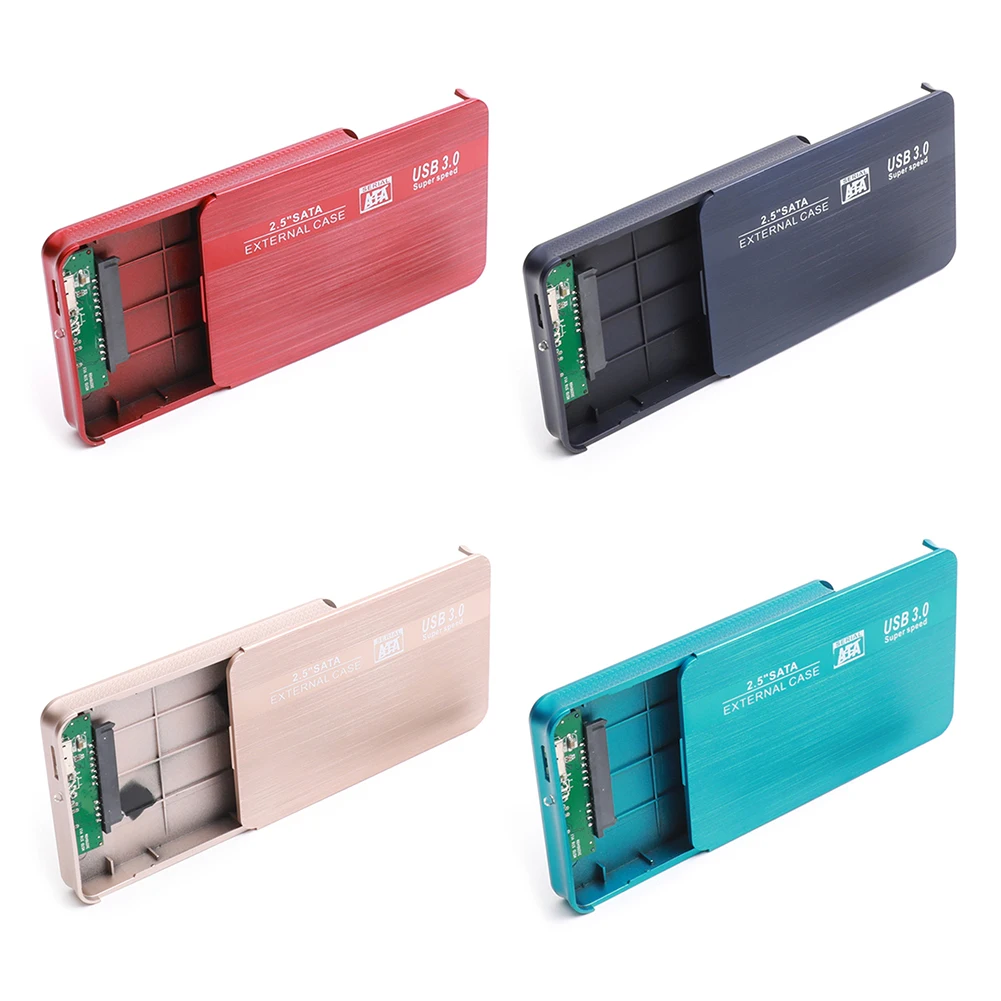 VKTECH 2 5 дюймов HDD SSD чехол SATA III к USB 3 0 адаптер футляр для внешнего жесткого диска до 6