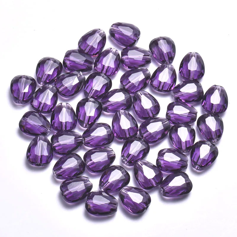 

AAA Glass Crystal Faceted Beads 8x6MM 10x8MM 12X10MM 100PCS/LOT Jewelry Loose Pear Beads Accessories Crystal Austria Beads