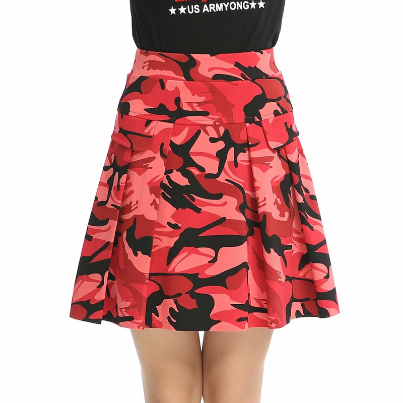 

2020 Autumn New Arrival A-line Skirts Pocket Zippers Slim High-waisted Retro Skirts With Peated Skirt