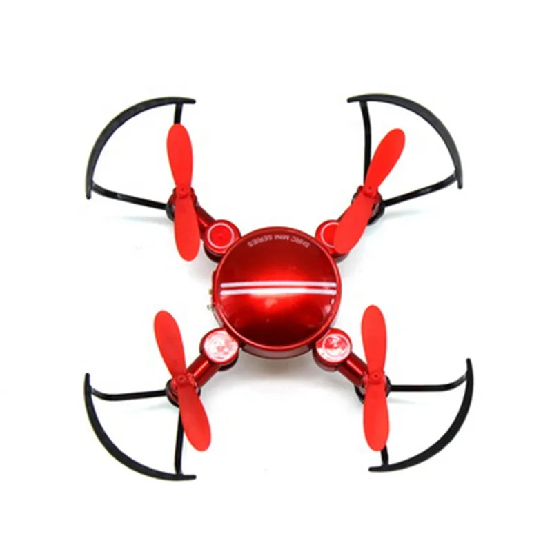 Новый продукт мини четырехосный самолет 480p с блестящими огнями WiFi камера