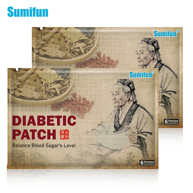 

Sumifun 12pcs Diabetic Patch Medical Herbal Plaster Stabilizes K05101 Blood Sugar Level Reduce Glucose Content Balance Stick