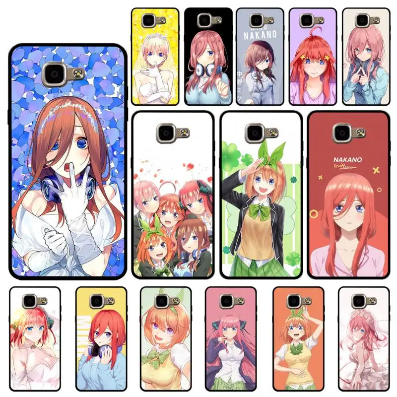 

YNDFCNB anime The Quintessential Quintuplets Phone Case for Samsung A6 A8 Plus A7 A9 A20 A20S A30 A30S A40 A50 A70