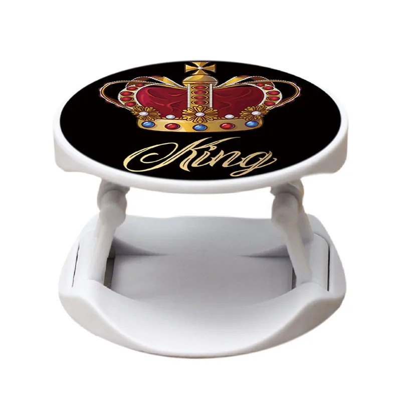 Окрашенная расширяющаяся Складная подставка для телефона с кольцом на палец