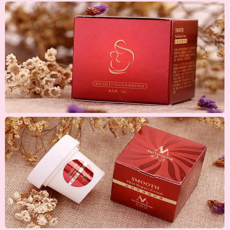 

5pcs/lot Smooth Skin Cream For Stretch Marks Scar Removal To Maternity Skin Repair Body Cream Remove Scar Care Postpartum