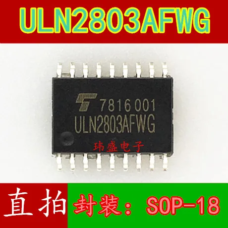 

10 шт./лот ULN2803 ULN2803AFWG ULN2803AG SOP-18