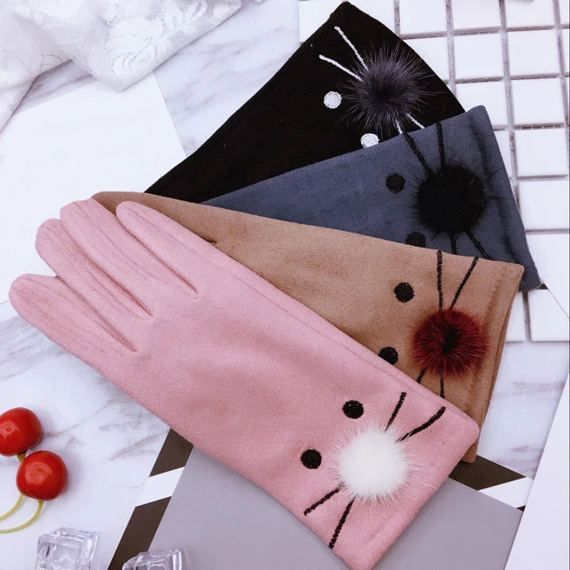 Модные женские зимние милые теплые кашемировые мягкие удобные повседневные