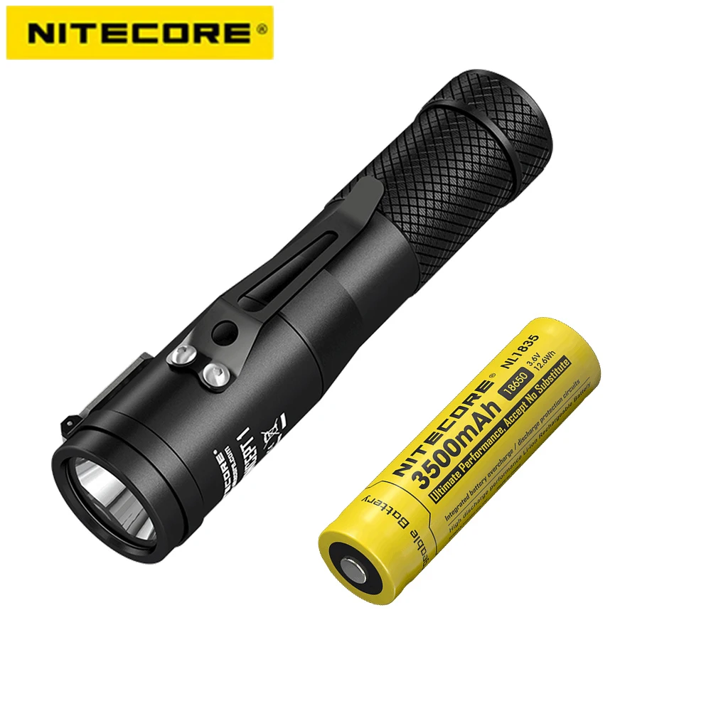 NITECORE C1 1800 люмен CREE XHP35 HD E2 светодиодный мощный фонарик с магнитной задней крышкой